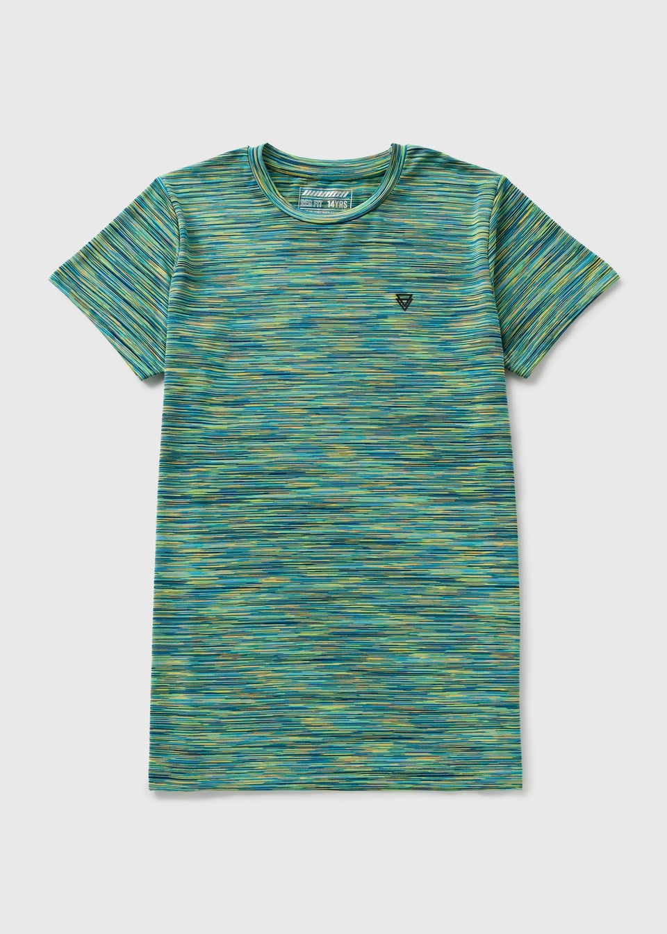 Boys Green Space Dye T-Shirt (7-15yrs)