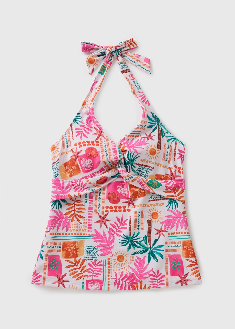 Multicolour Summer Print Tankini