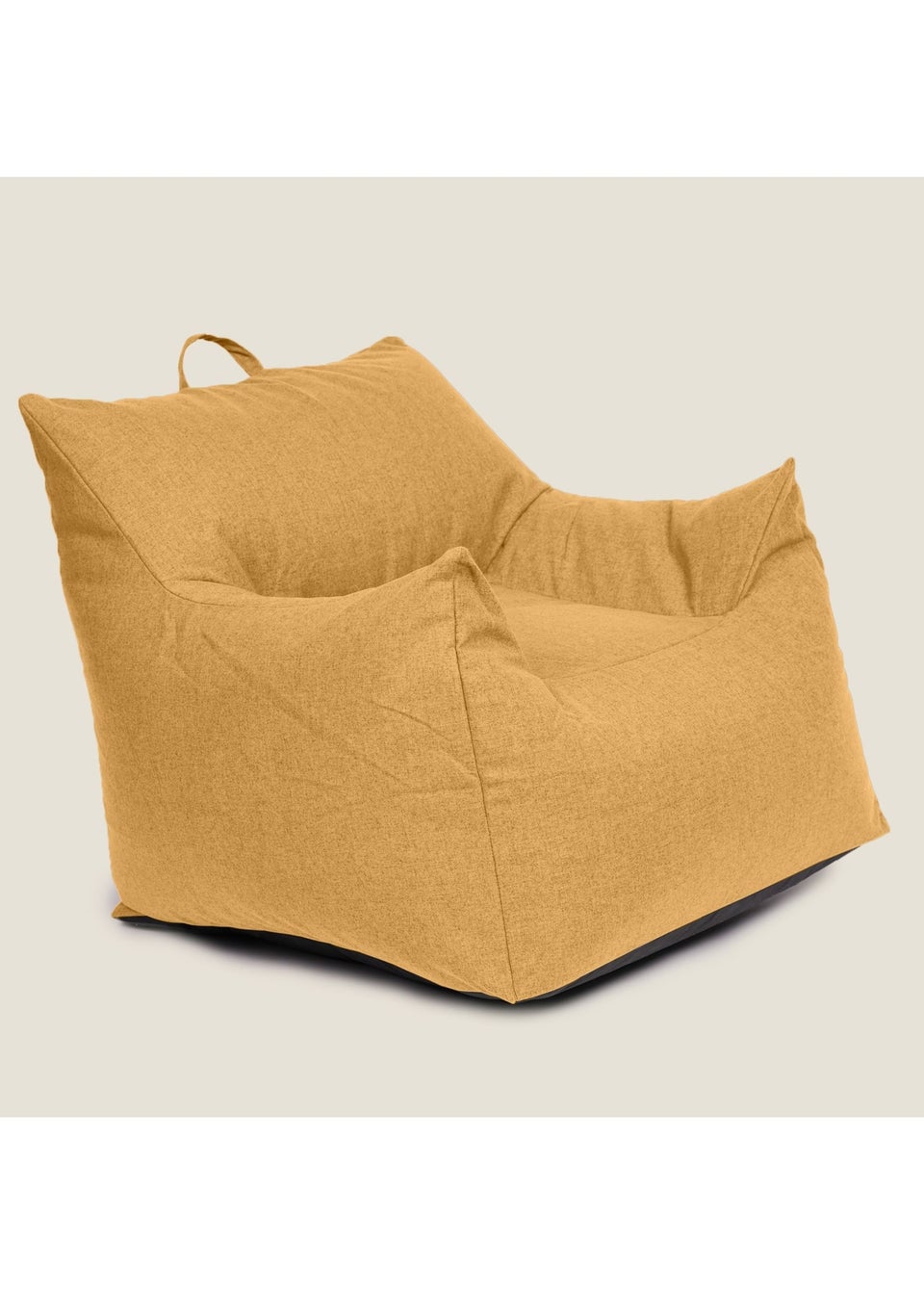Kaikoo Ochre Large Single Chair  in Luxury Brushed Polyester
