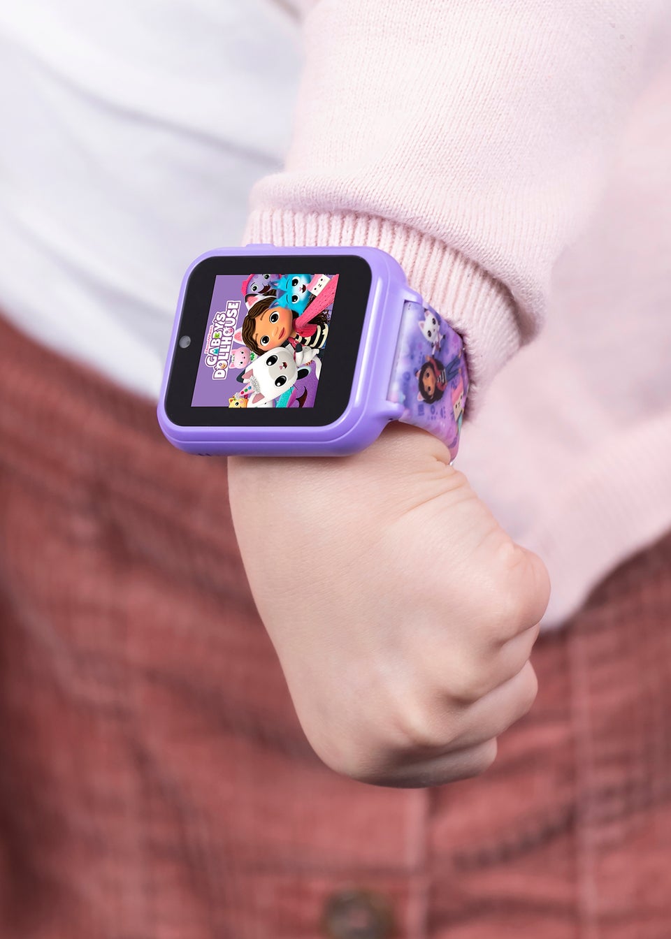 Disney Gabby's Dollhouse Purple Printed Interactive Watch