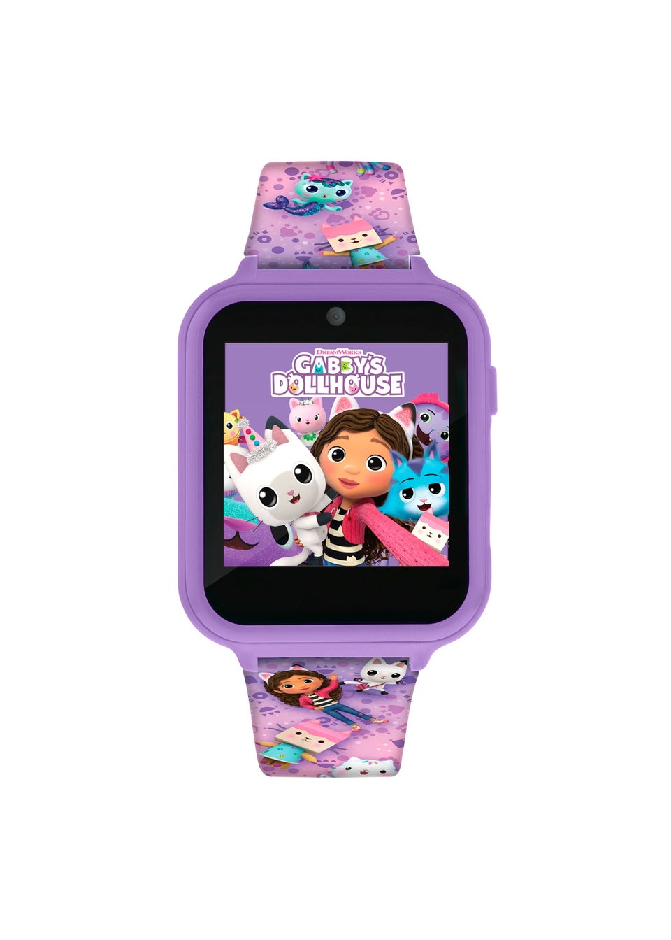 Disney Gabby's Dollhouse Purple Printed Interactive Watch