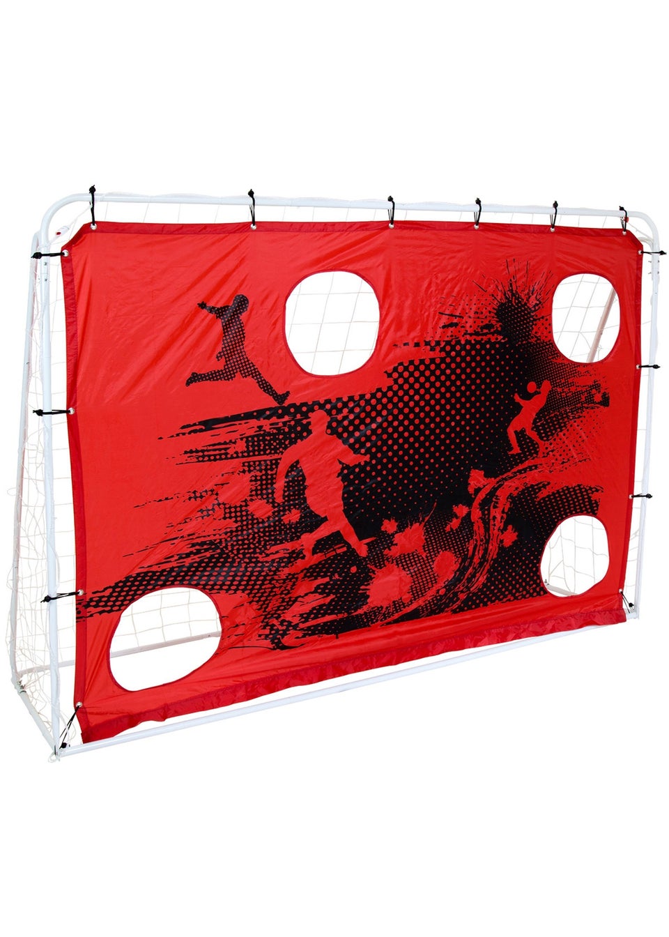 Charles Bentley 3-in-1 Target Shot Football Goal