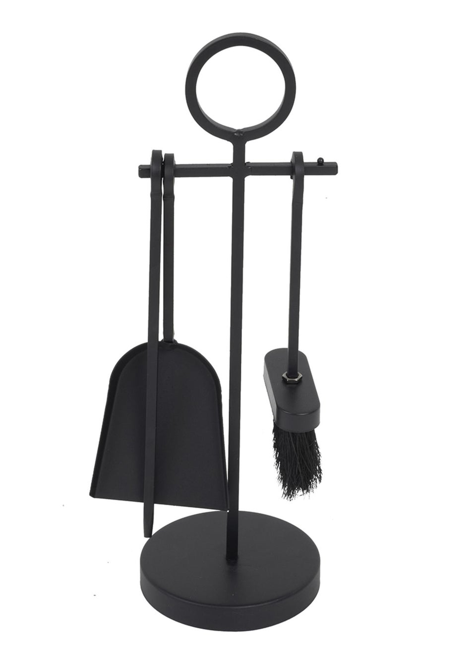 Charles Bentley Elm Fireside Companion Set