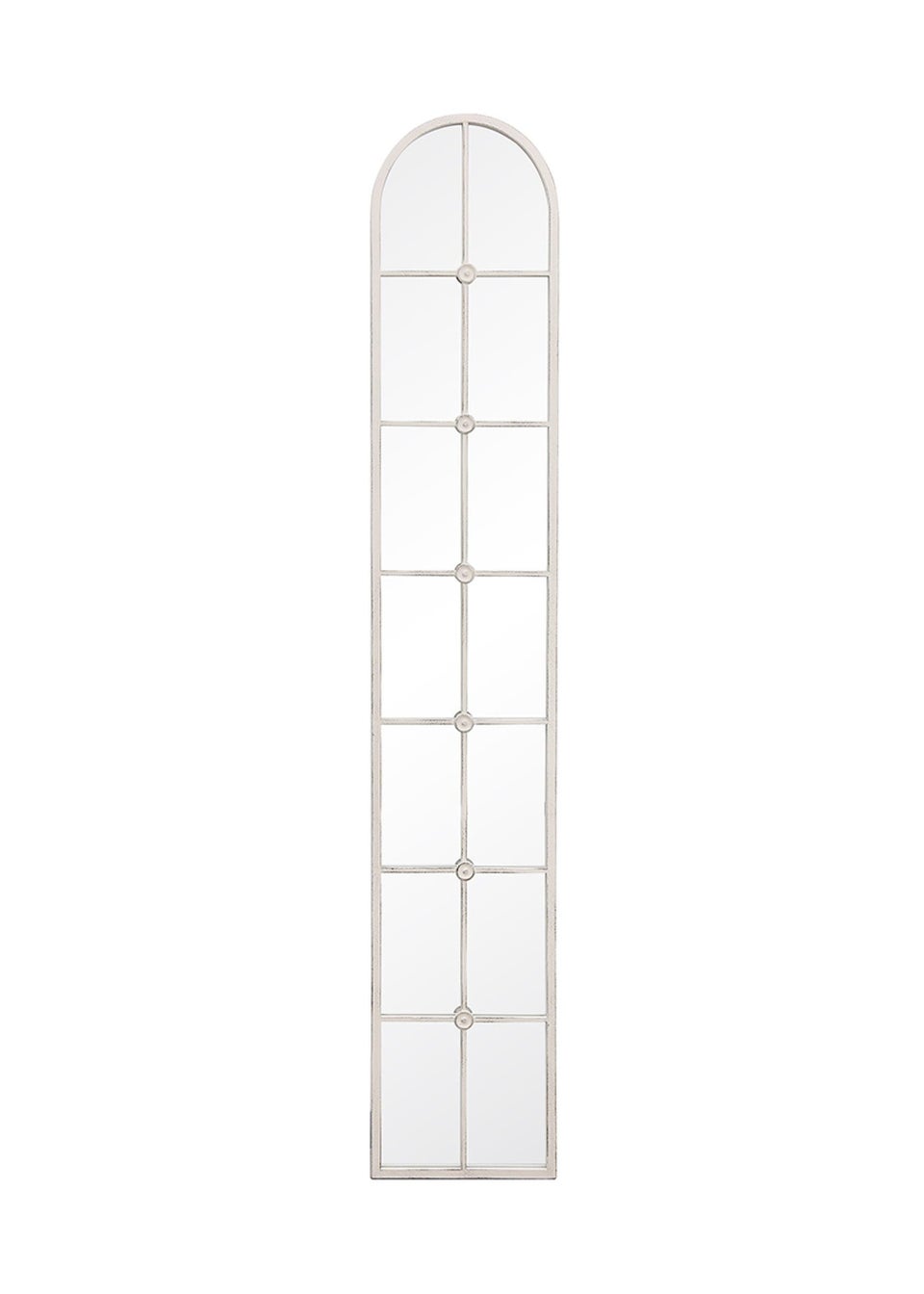 Charles Bentley San Marino Arch Mirror in White