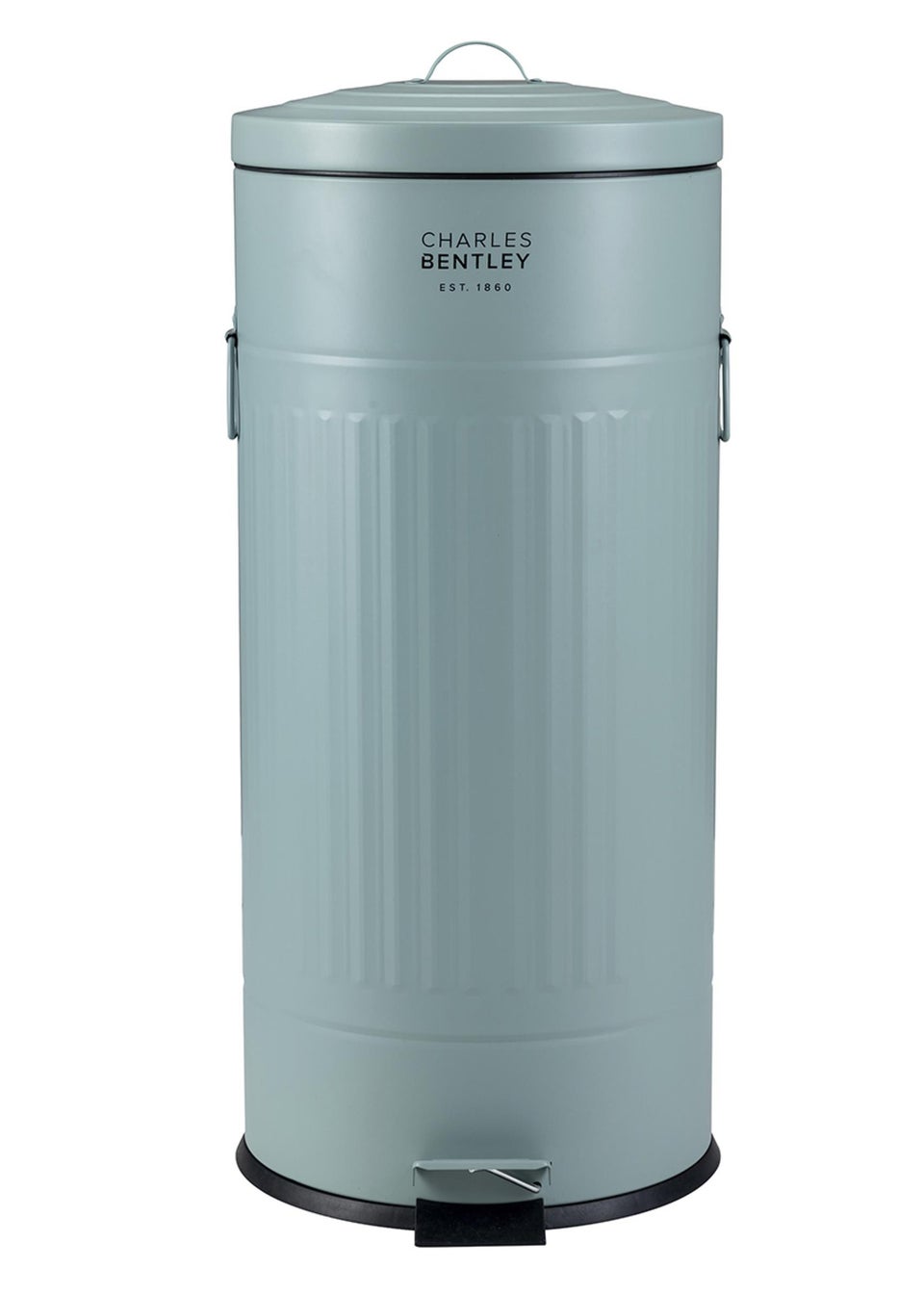 Charles Bentley Retro Kitchen Bin Heritage Green