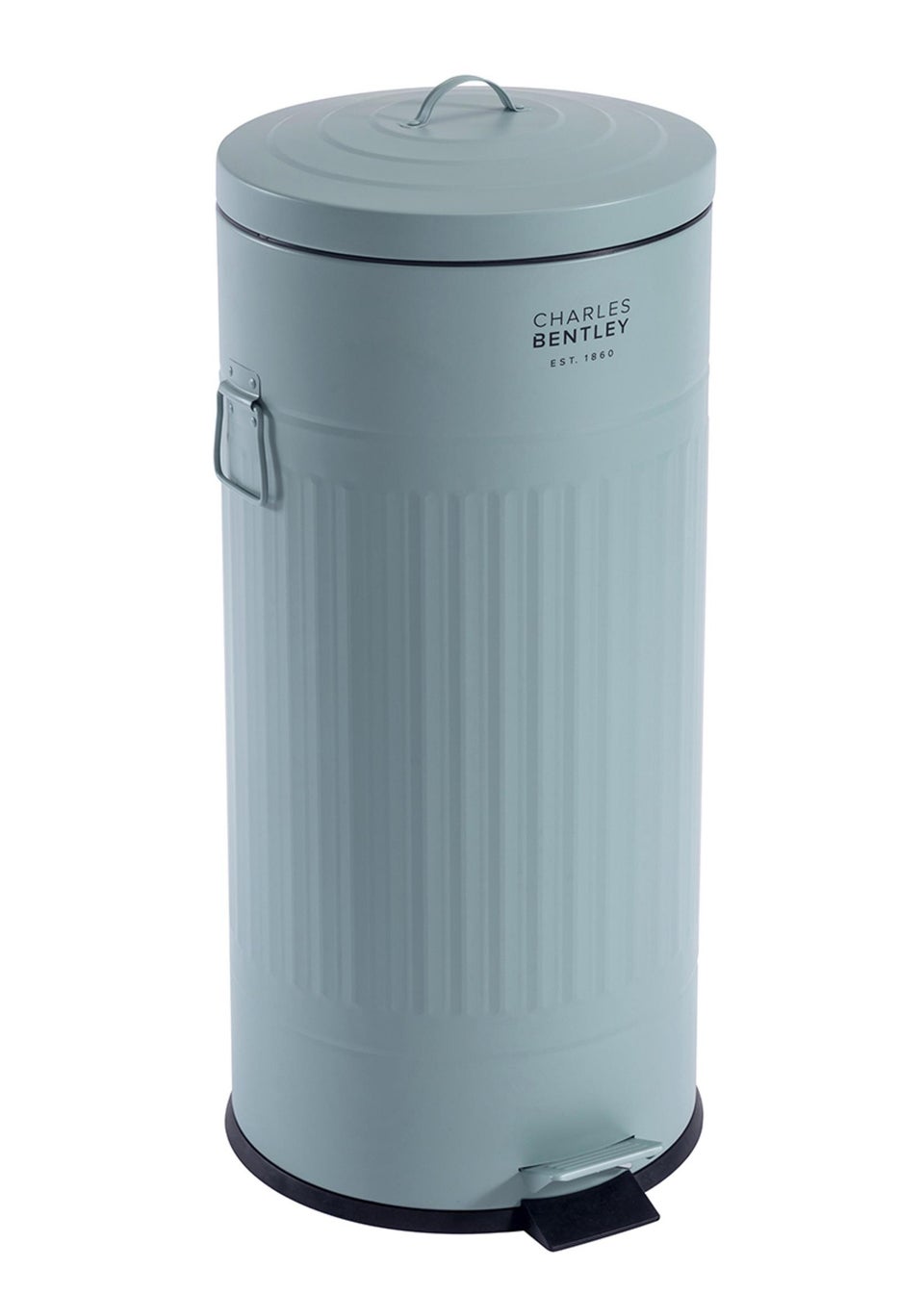 Charles Bentley Retro Kitchen Bin Heritage Green
