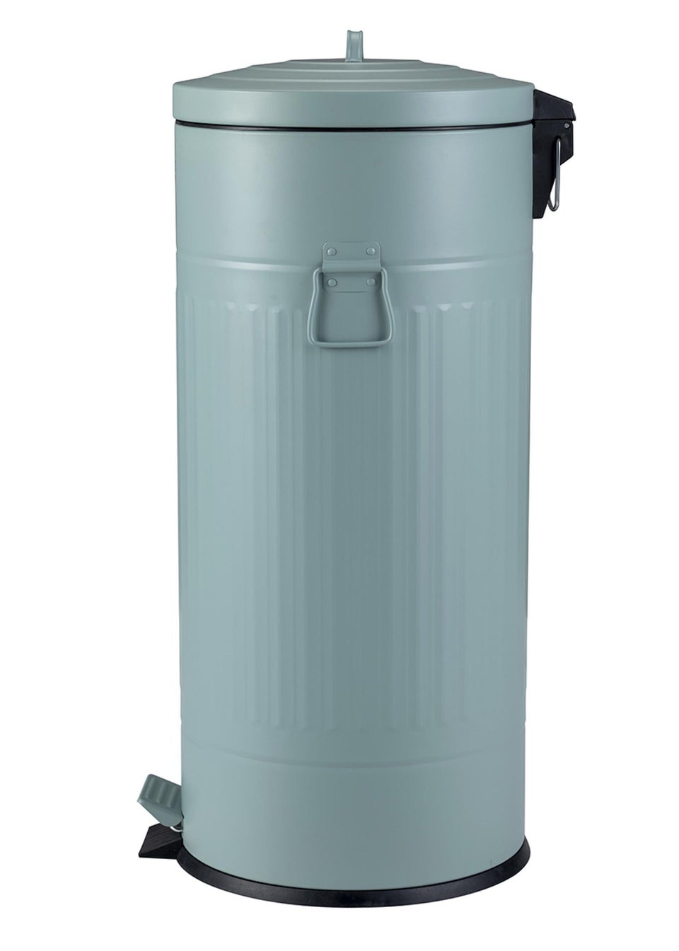 Charles Bentley Retro Kitchen Bin Heritage Green