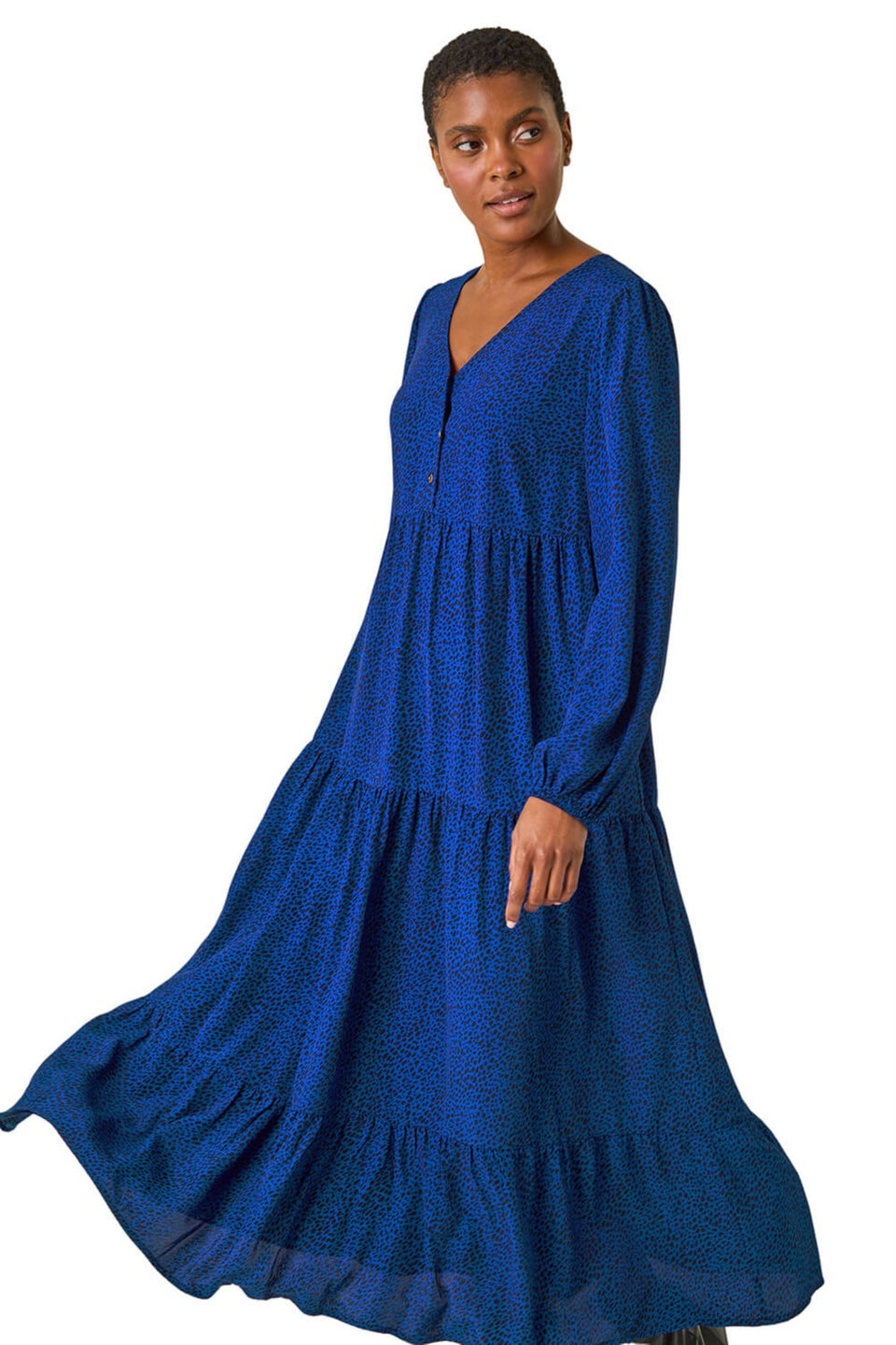 Smock button dress outlet