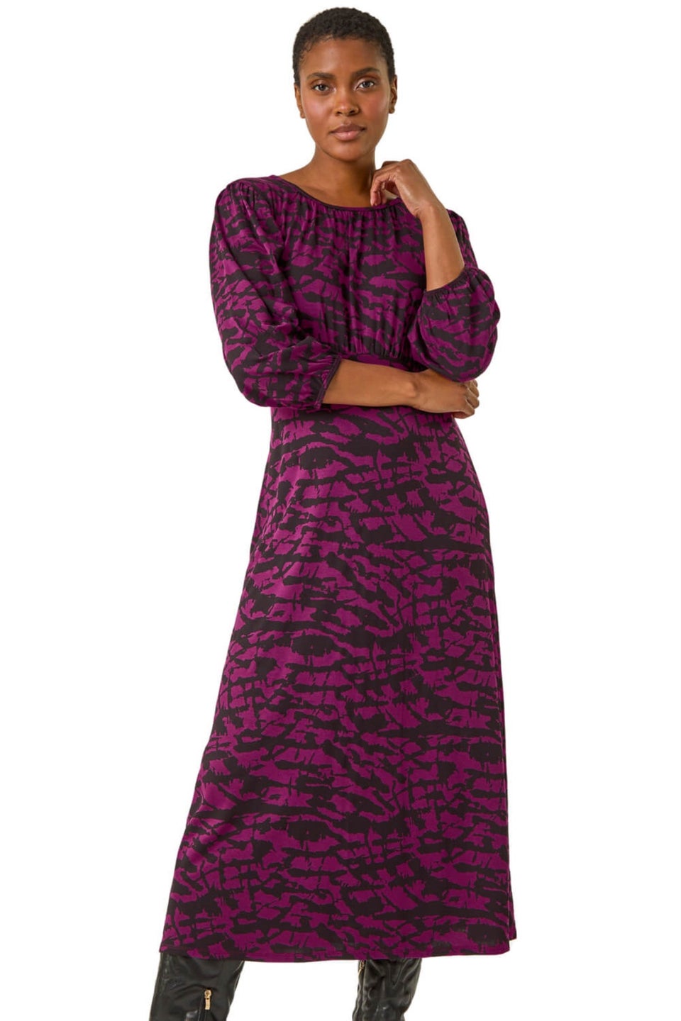 Roman purple dress on sale