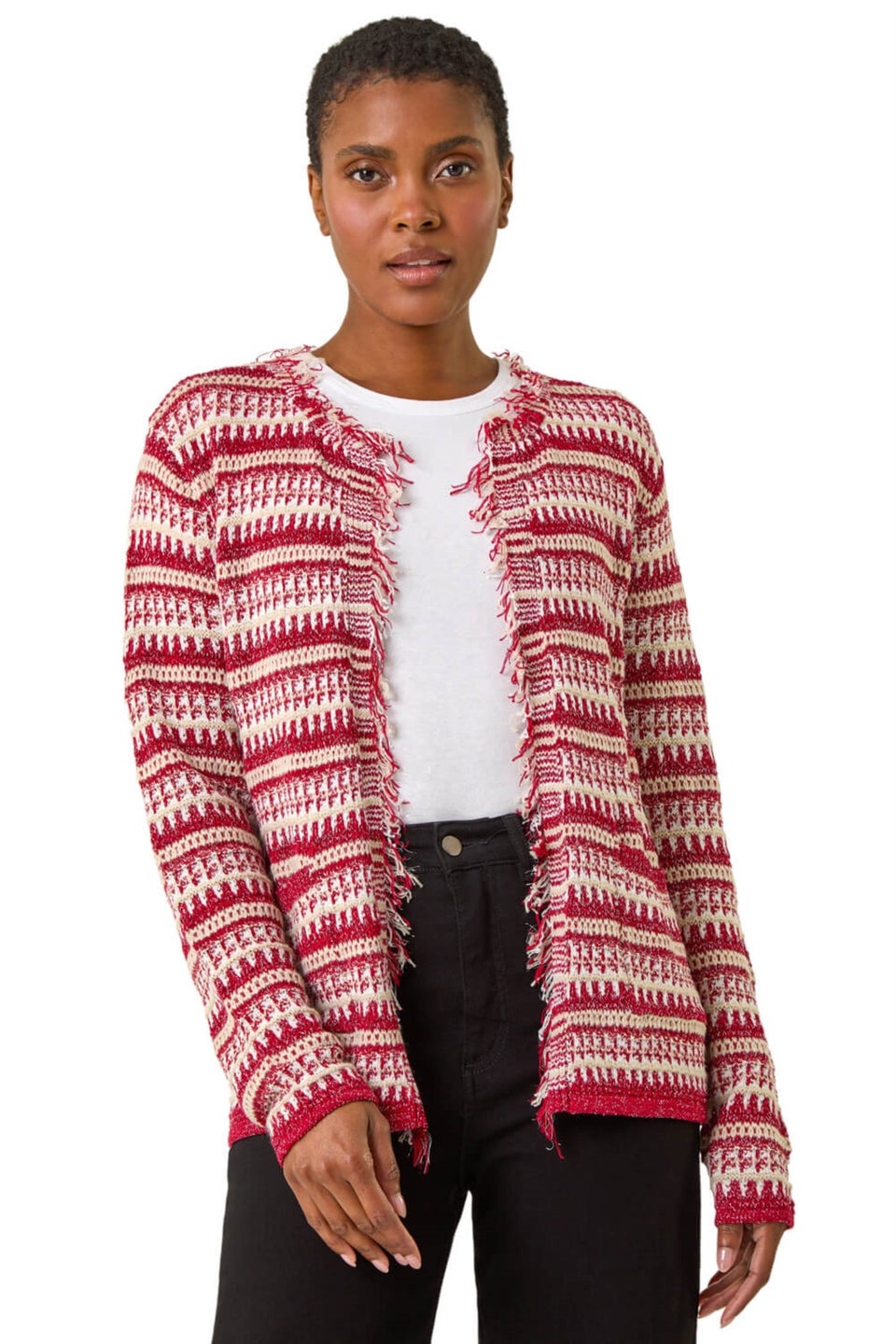 Matalan red cardigan store