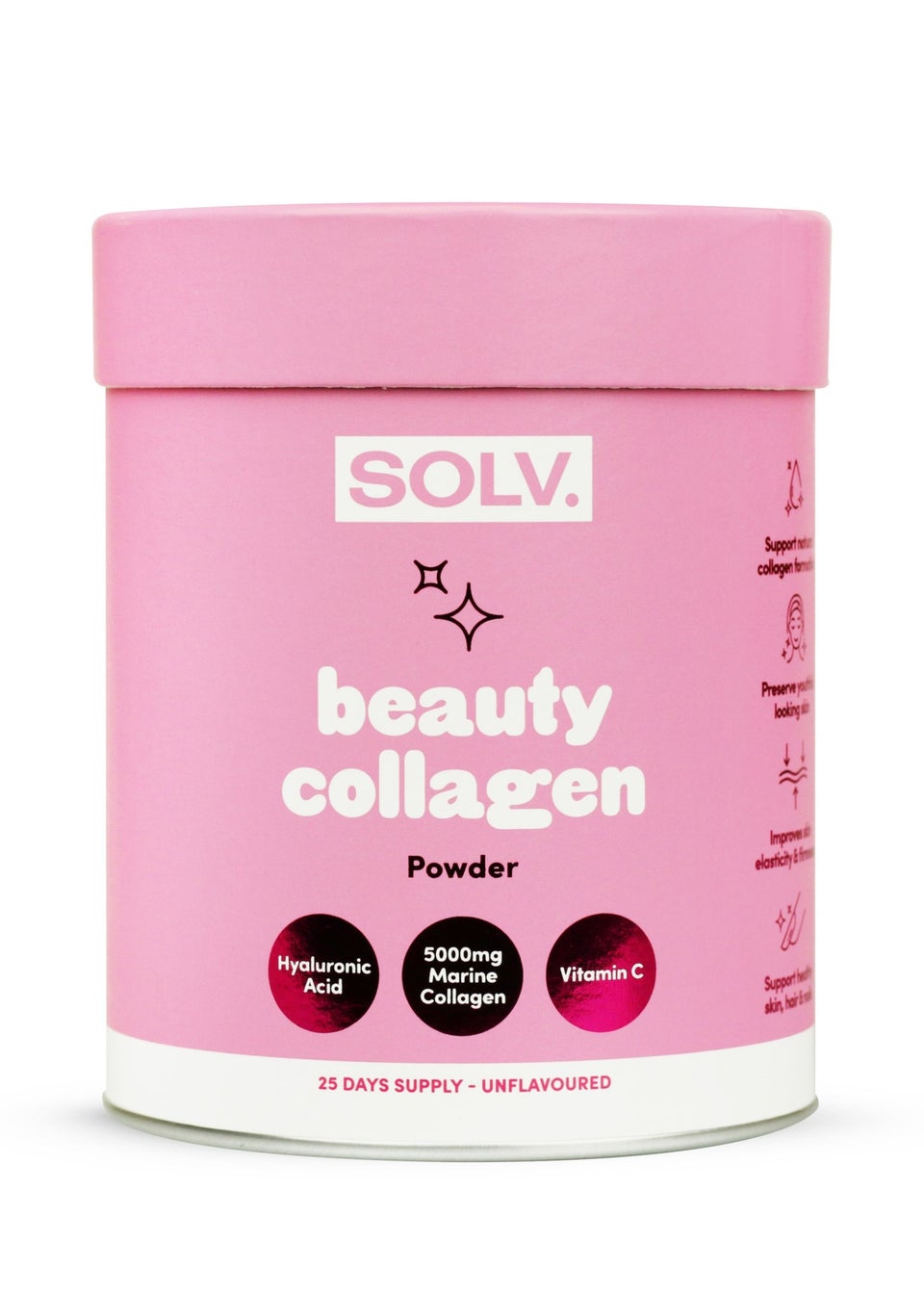 SOLV. Collagen Unflavoured Powder Tube (188g)