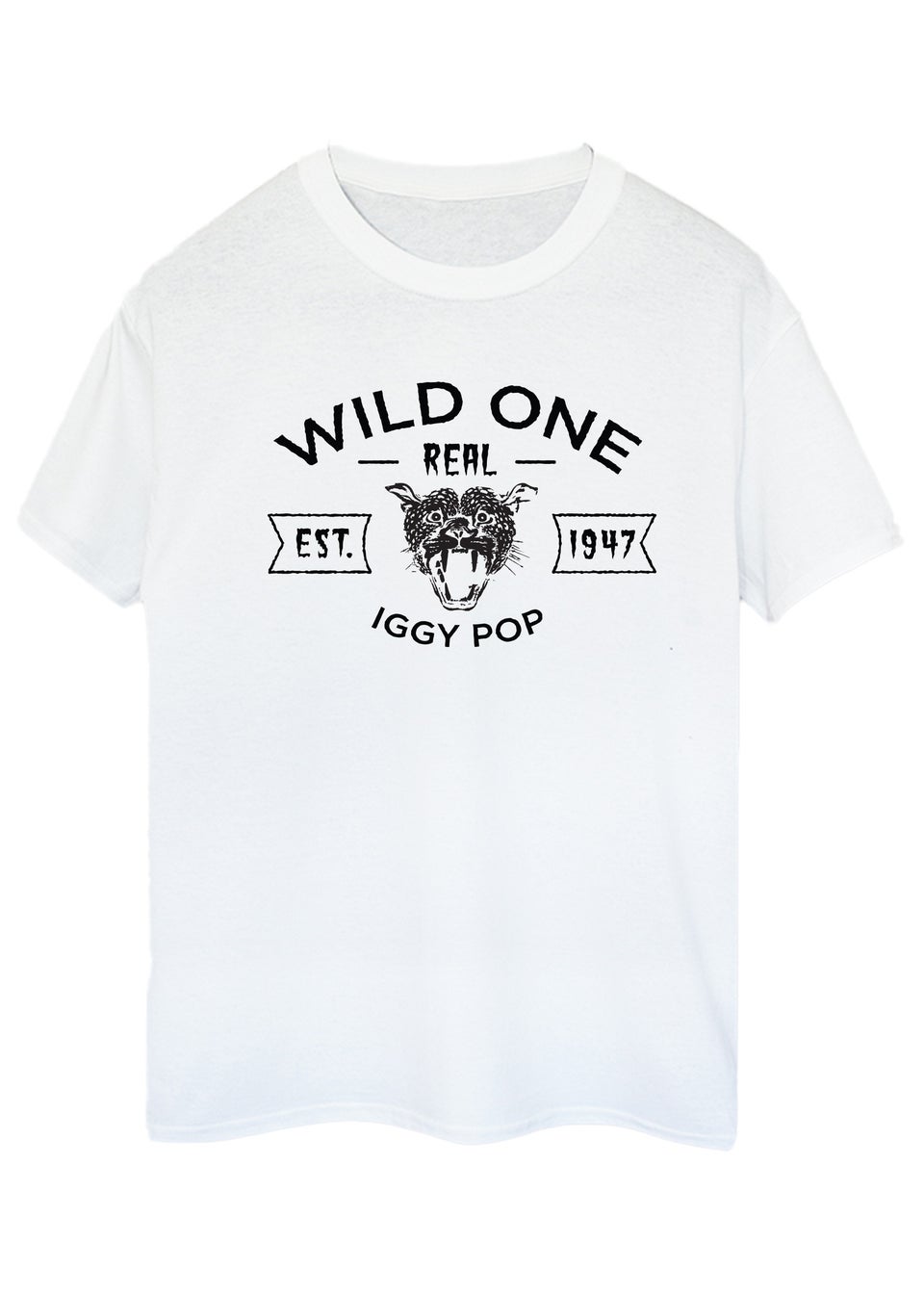 Iggy Pop Wild One White T-Shirt