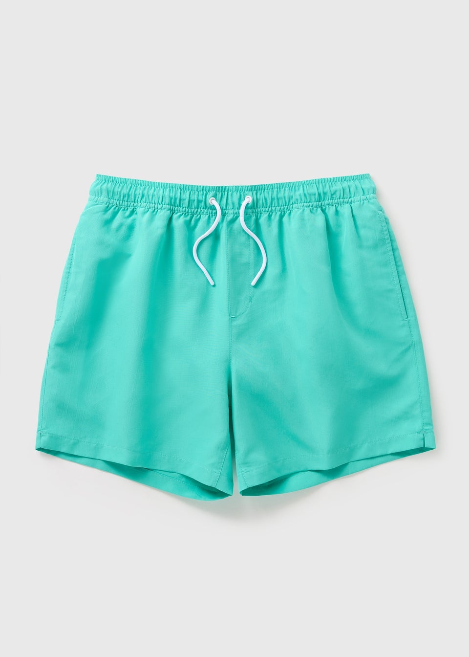 Turqouise Slim Swim Shorts