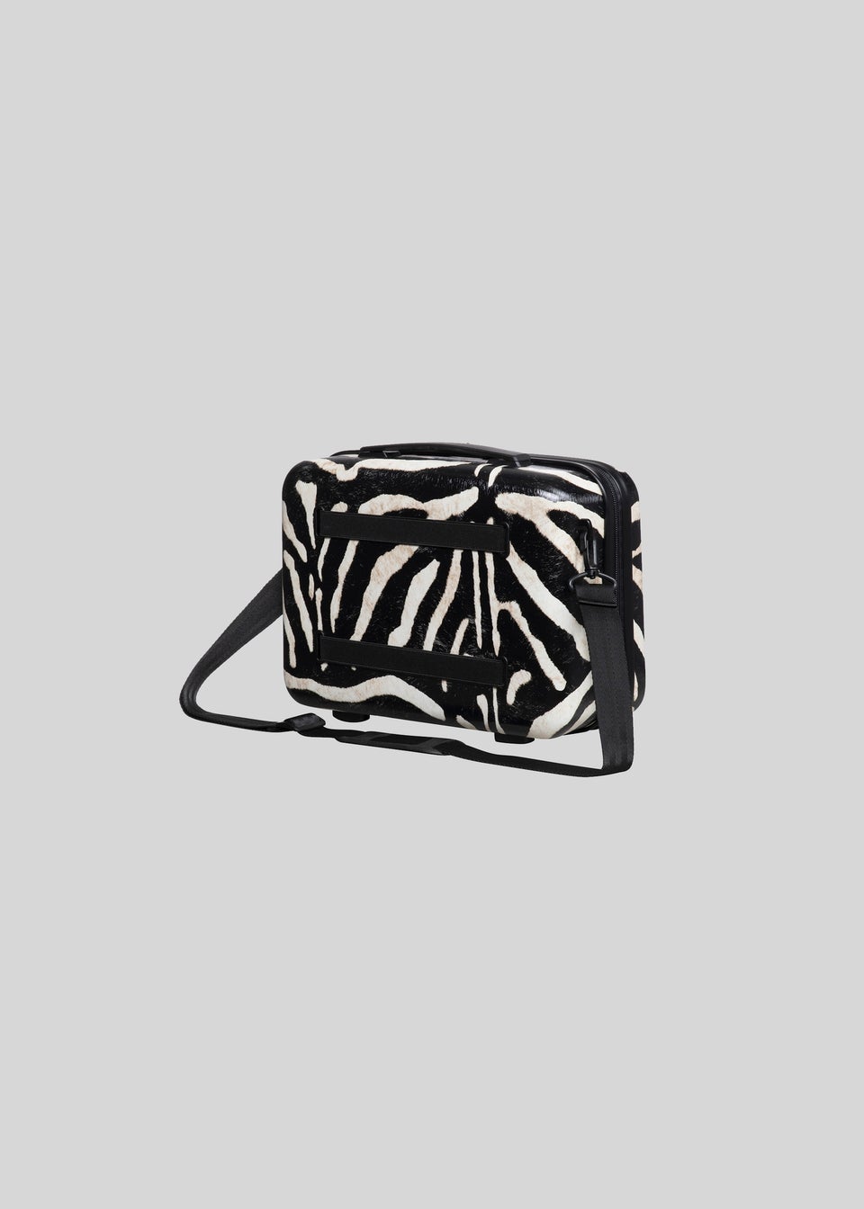 IT Luggage Sheen Zebra Hardshell Vanity