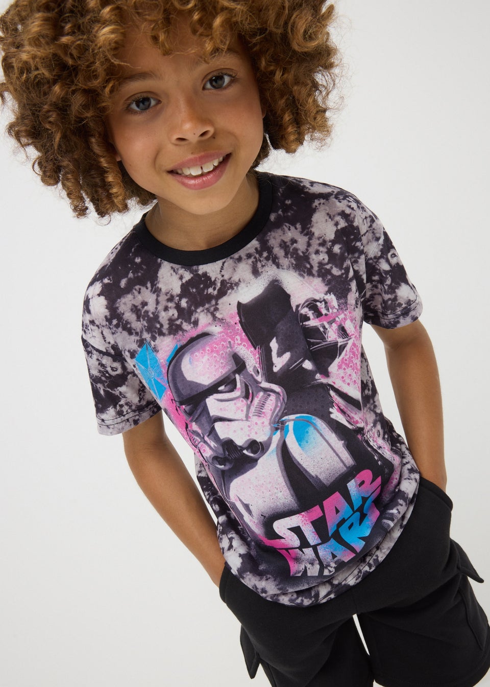 Star Wars Boys Black T-Shirt (3-13yrs)