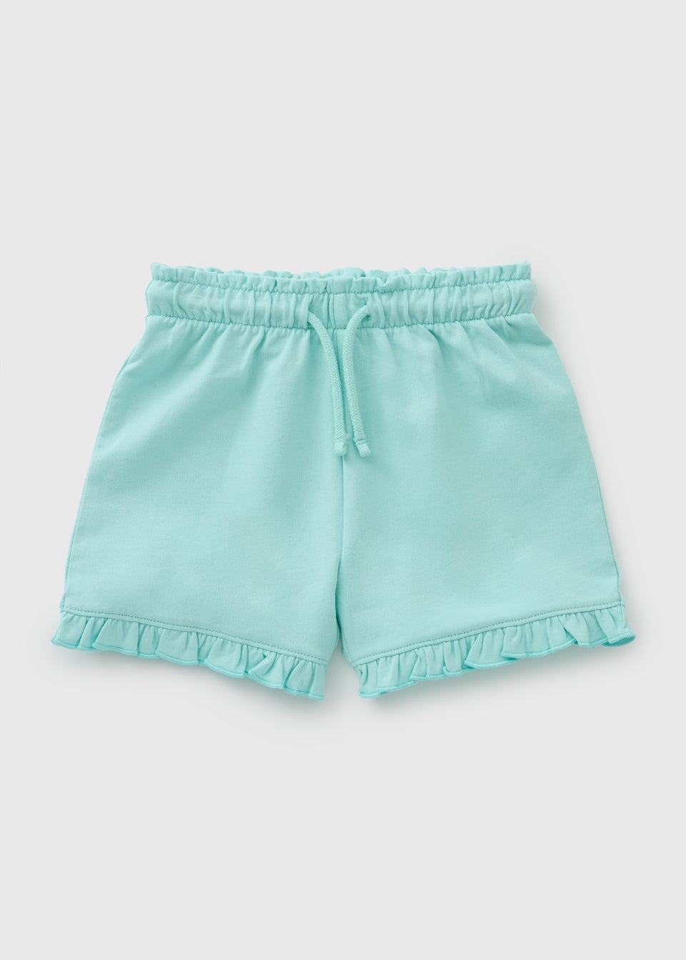 Girls Aqua Sweat Shorts (1-7yrs)