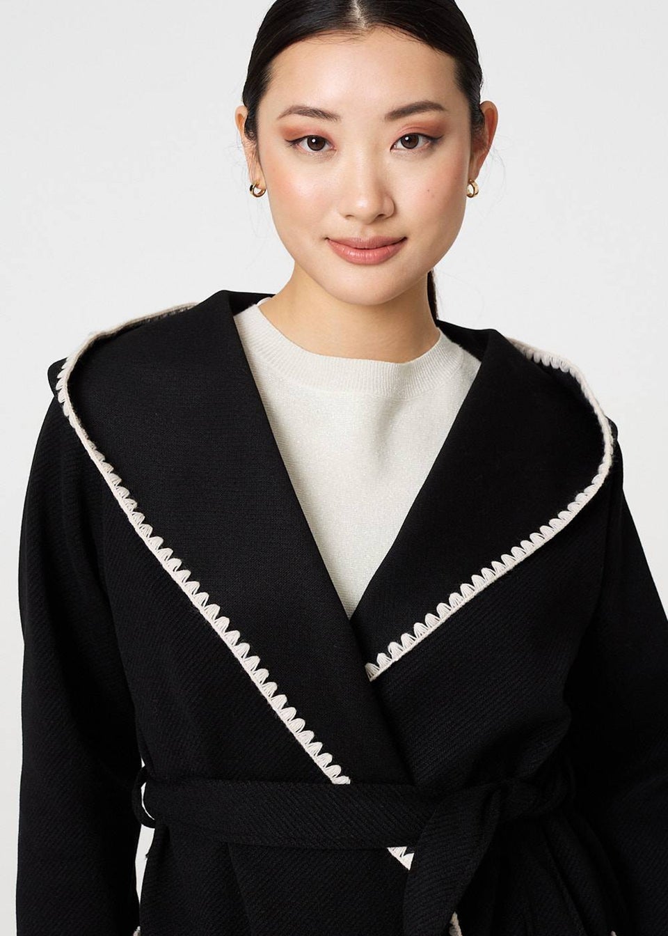 Tie for black coat deals