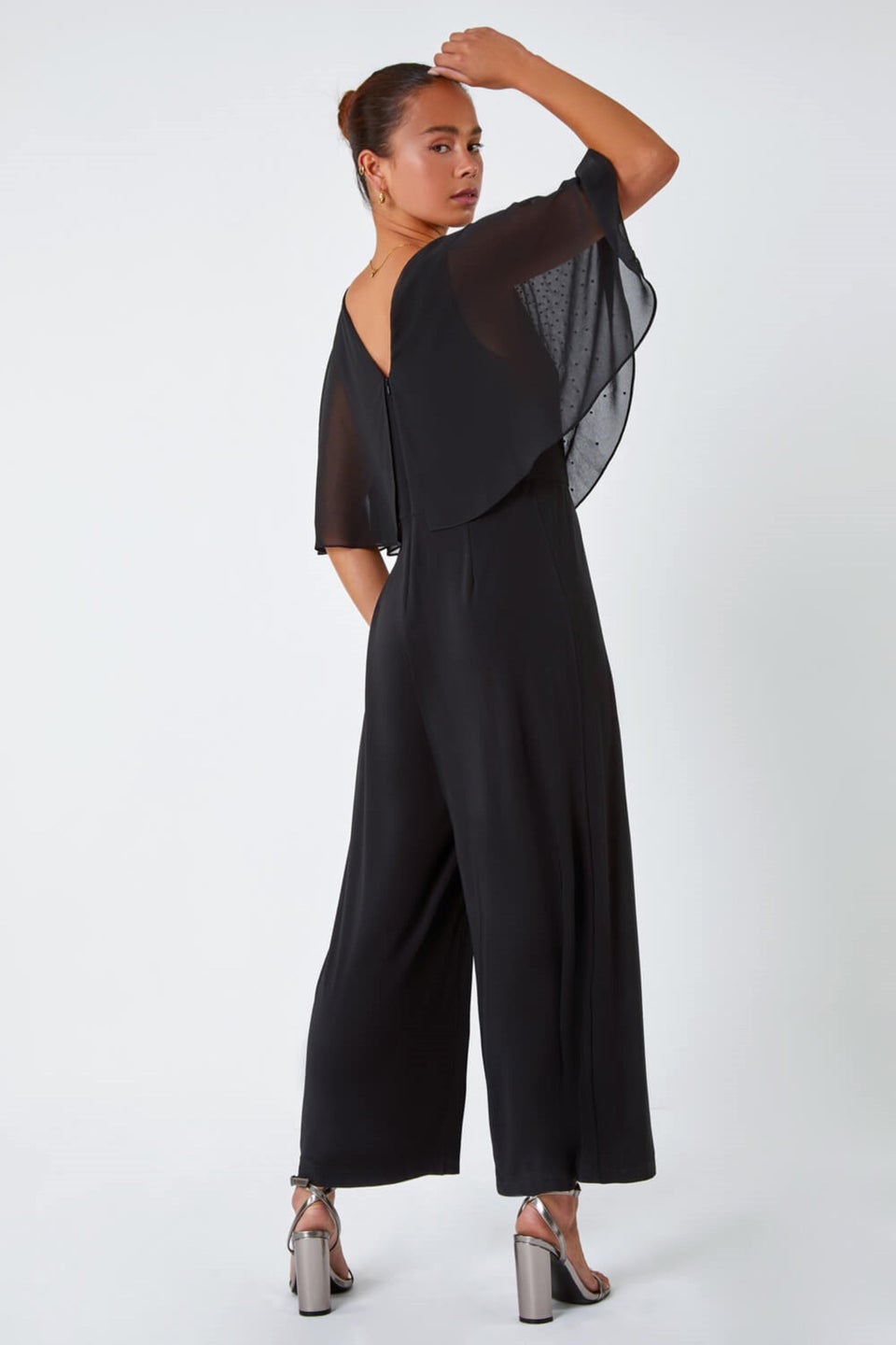 Overlay jumpsuit petite clearance