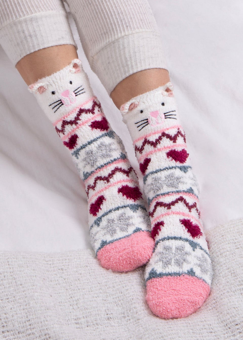 Matalan ladies slipper socks on sale