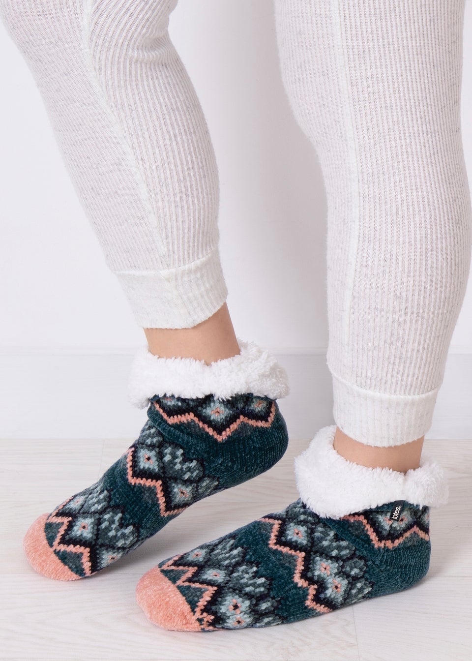 Matalan ladies slipper socks on sale