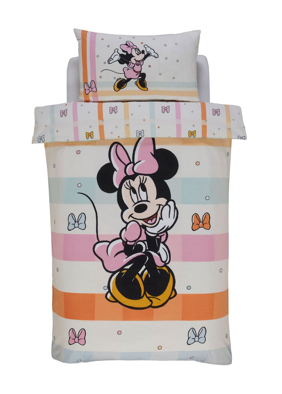 Minnie Mouse Cream Duvet Set