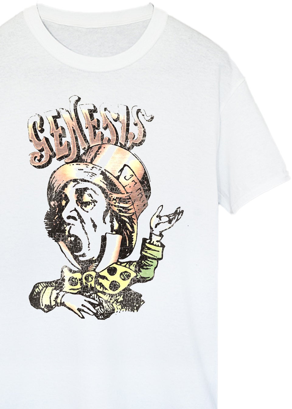 Genesis Mad Hatter White T-Shirt