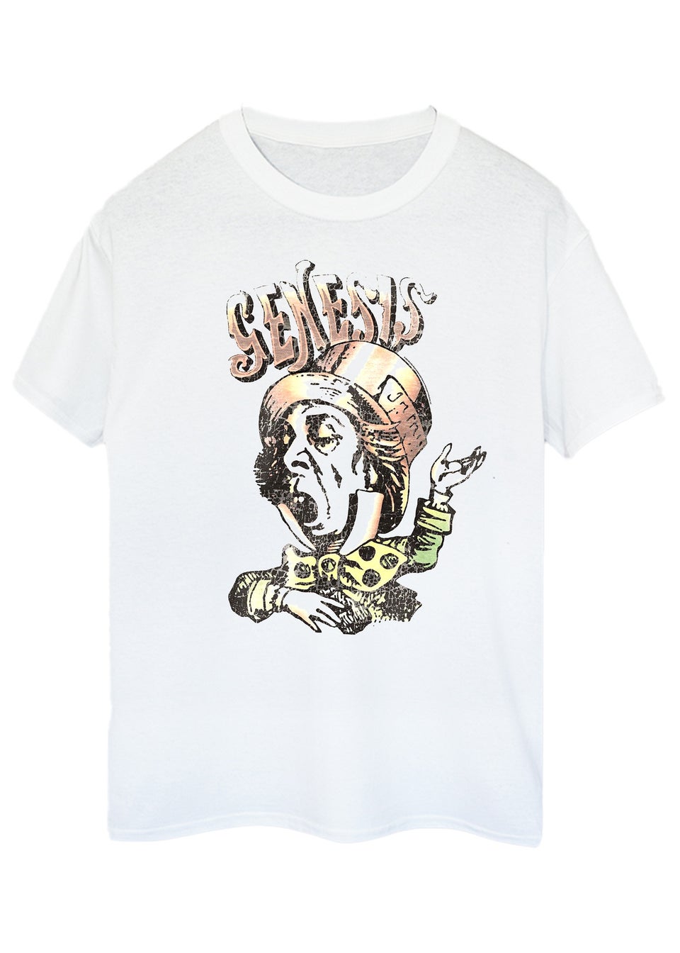 Genesis Mad Hatter White T-Shirt