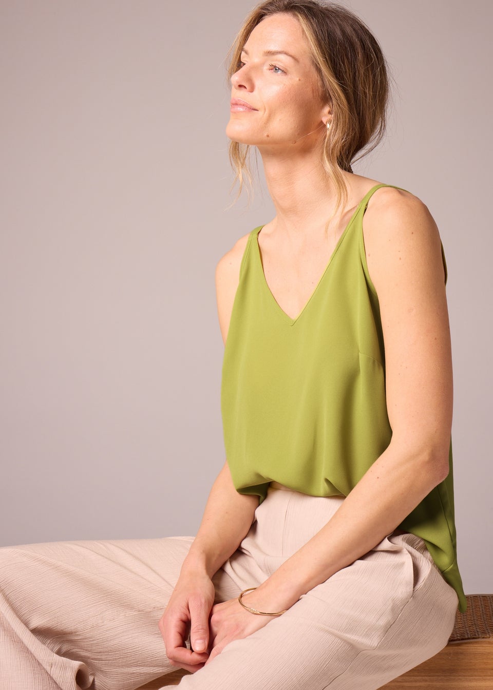Et Vous Lime Cami Top