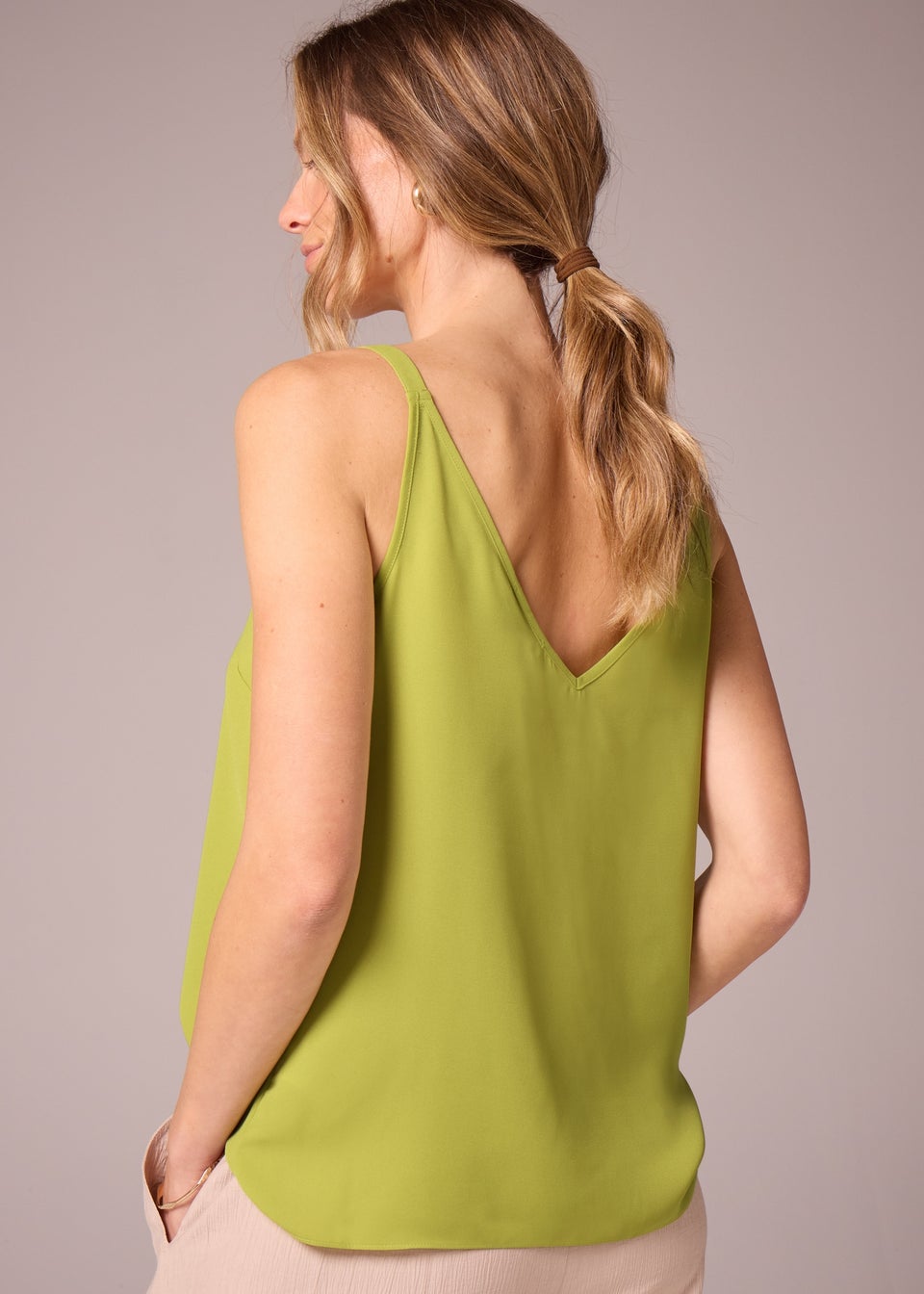 Et Vous Lime Cami Top