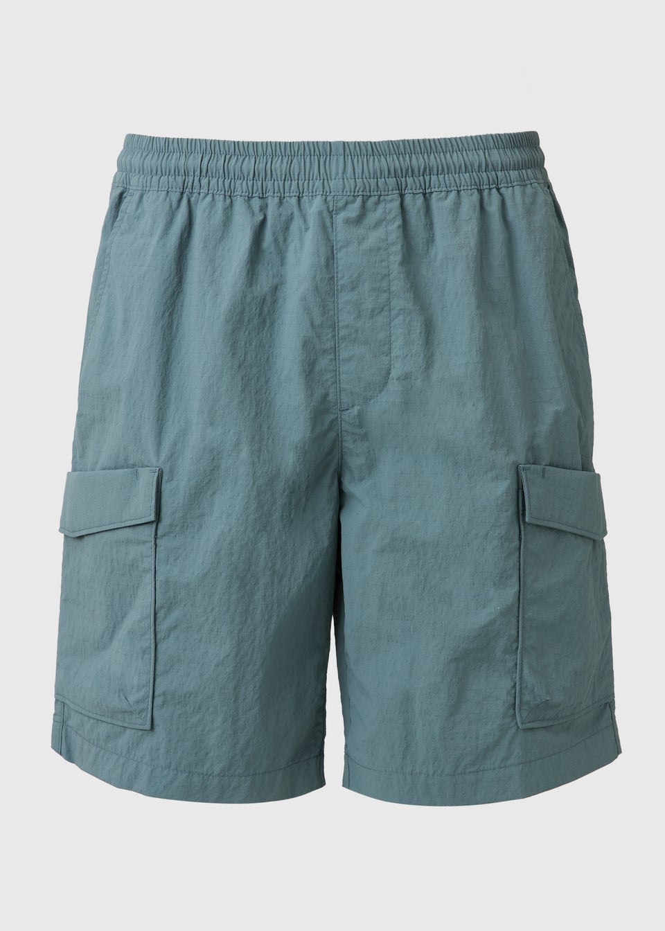 Blue Cargo Shorts