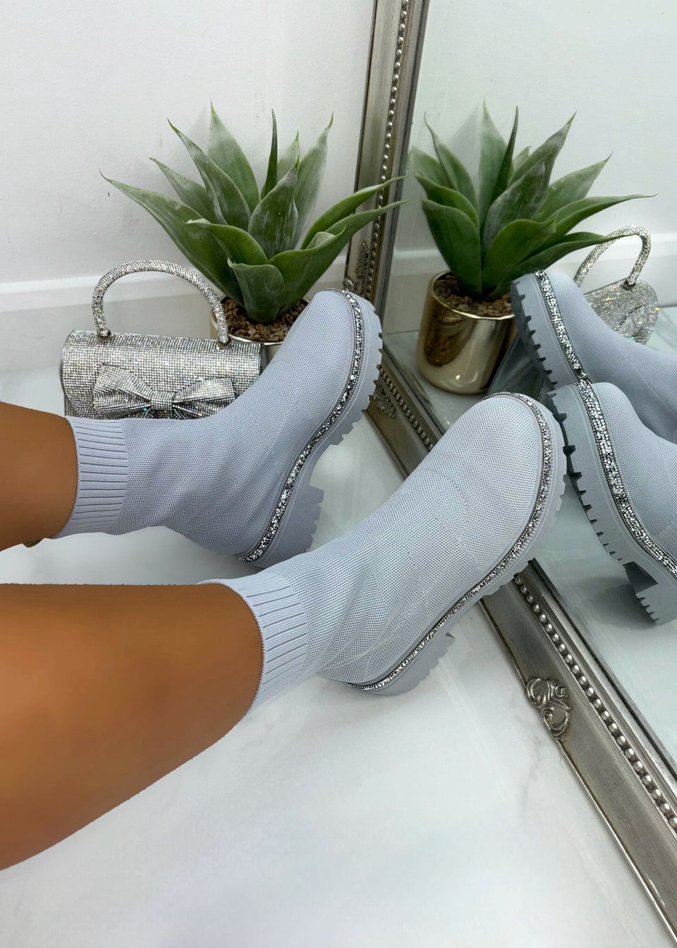 Matalan sock boots hot sale