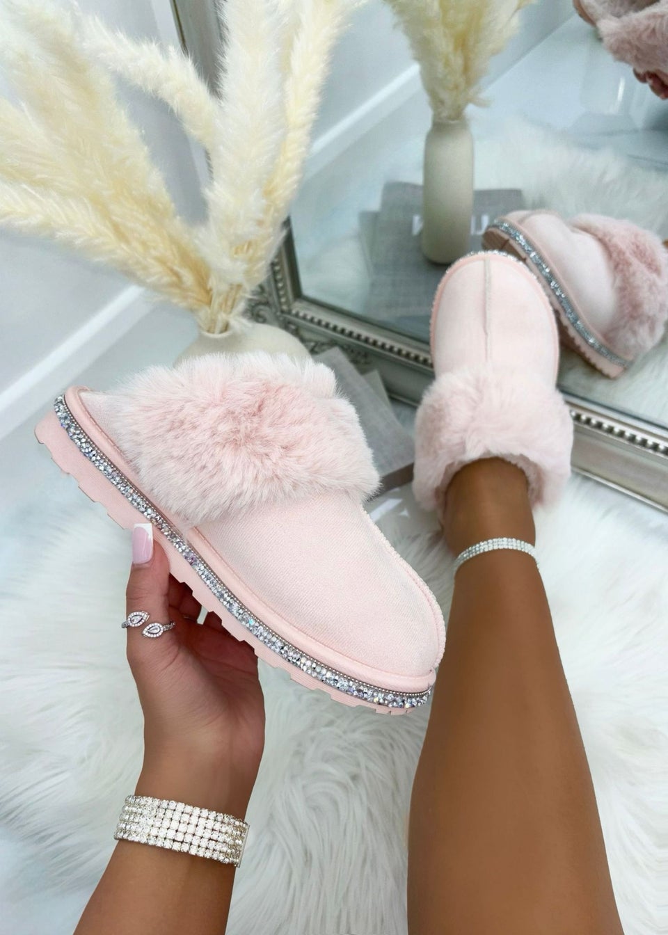 Matalan flamingo slippers hotsell