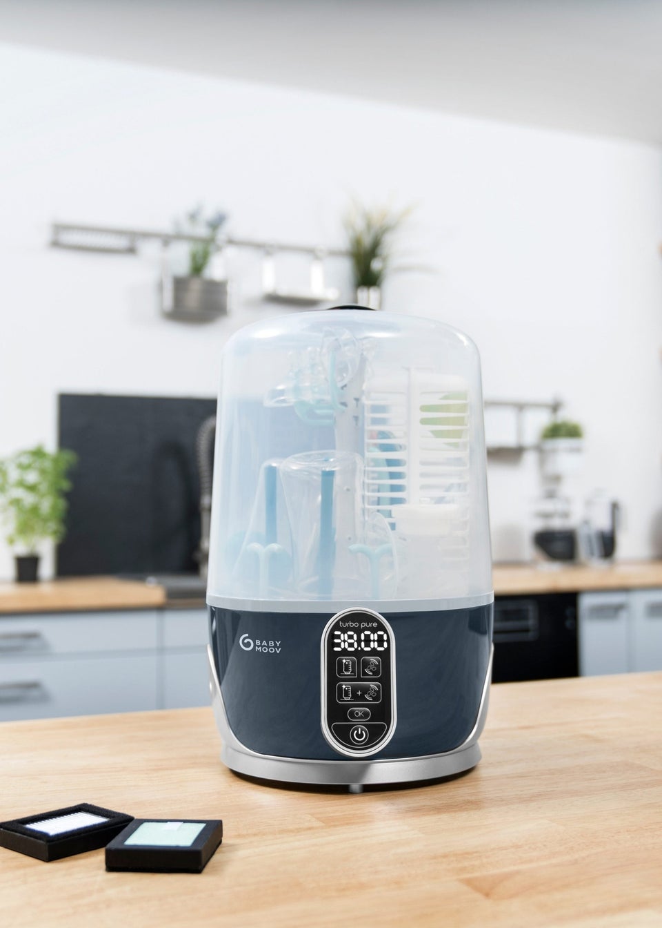Babymoov Blue Turbo Pure Steriliser & Dryer