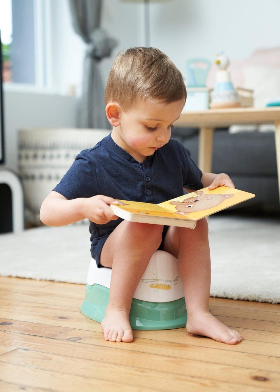 Badabulle Green Learning Potty with Removable Bowl