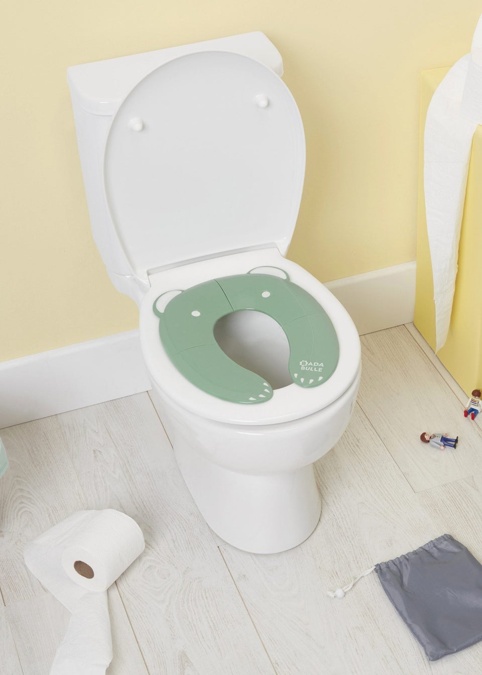 Badabulle Green Foldable Travel Toilet Reducer