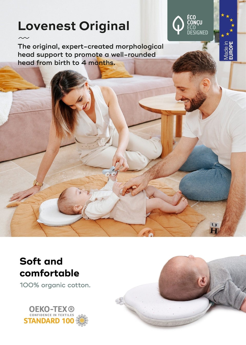 Babymoov White Lovenest Original Organic Cotton