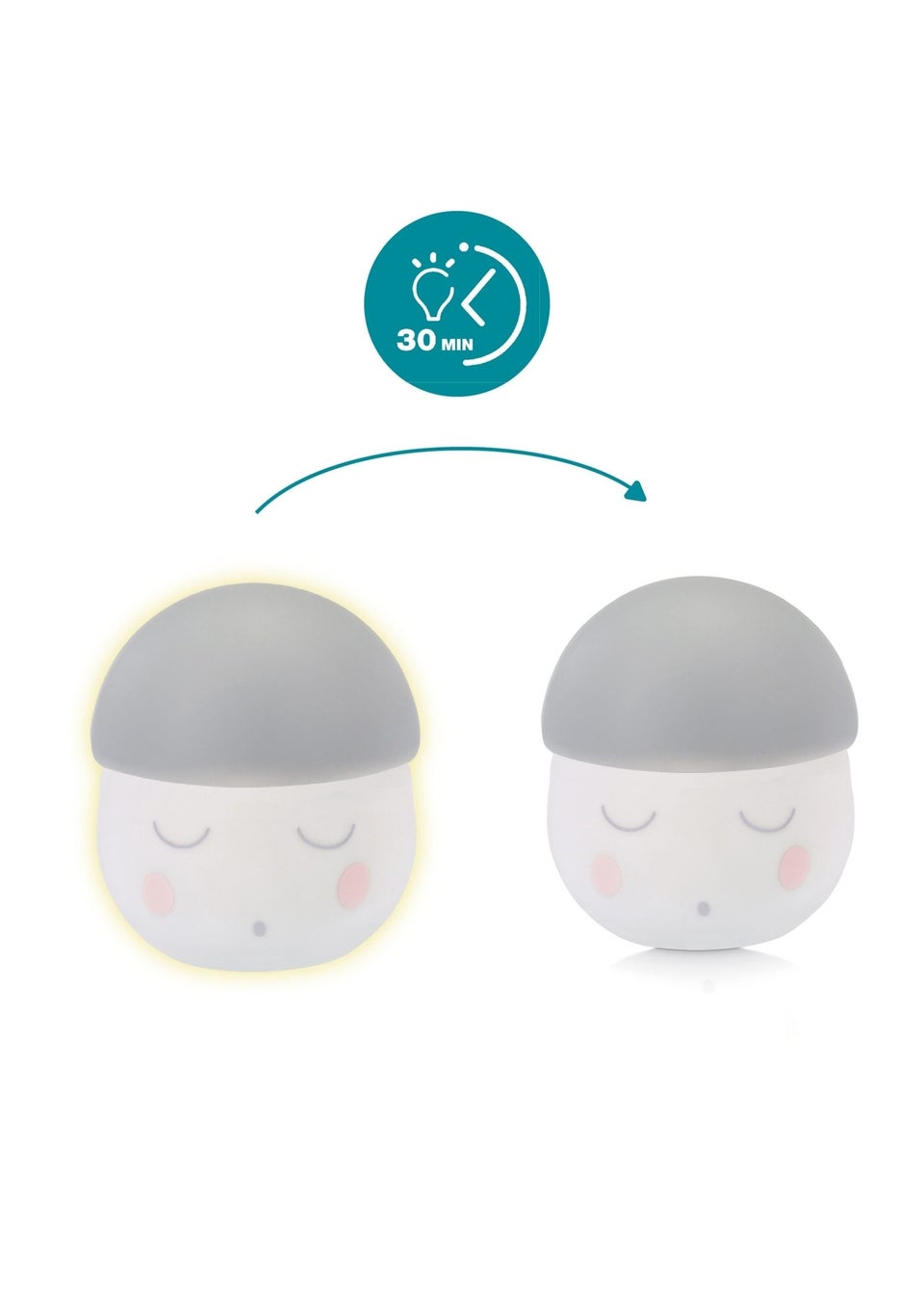 Babymoov Grey Squeezy Nightlight