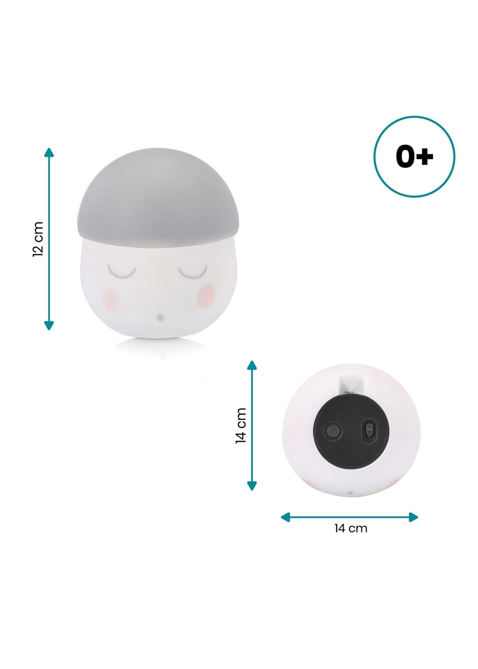 Babymoov Grey Squeezy Nightlight