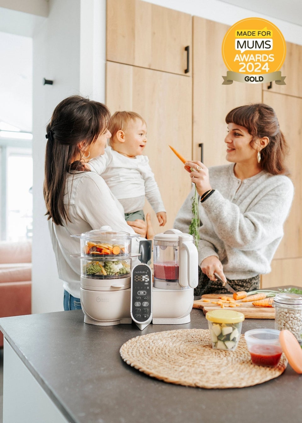 Babymoov Mineral Nutribaby 6 in 1 Baby Food Maker