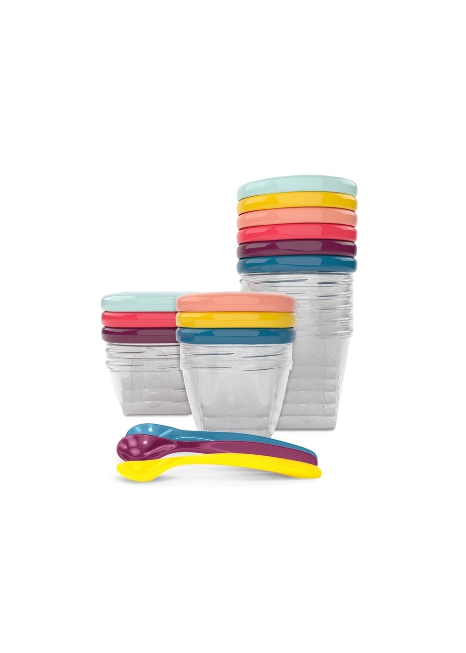 Babymoov Multicoloured Babybols Multiset Food Storage
