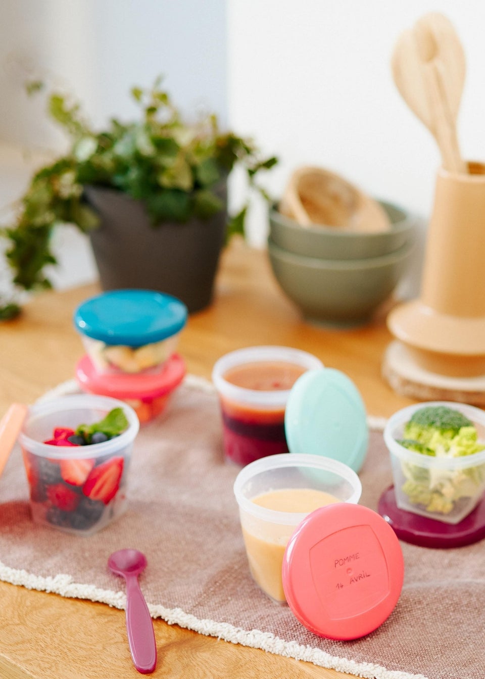 Babymoov Multicoloured Babybols Multiset Food Storage