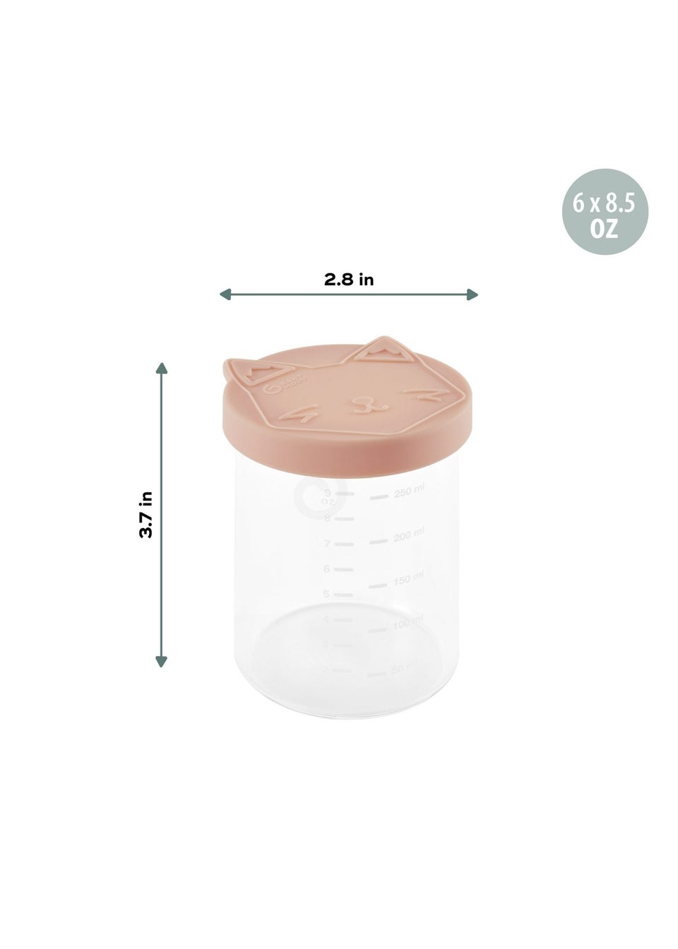 Babymoov Isy Bowls Superior Borosilicate Glass Babybols Food Storage Set