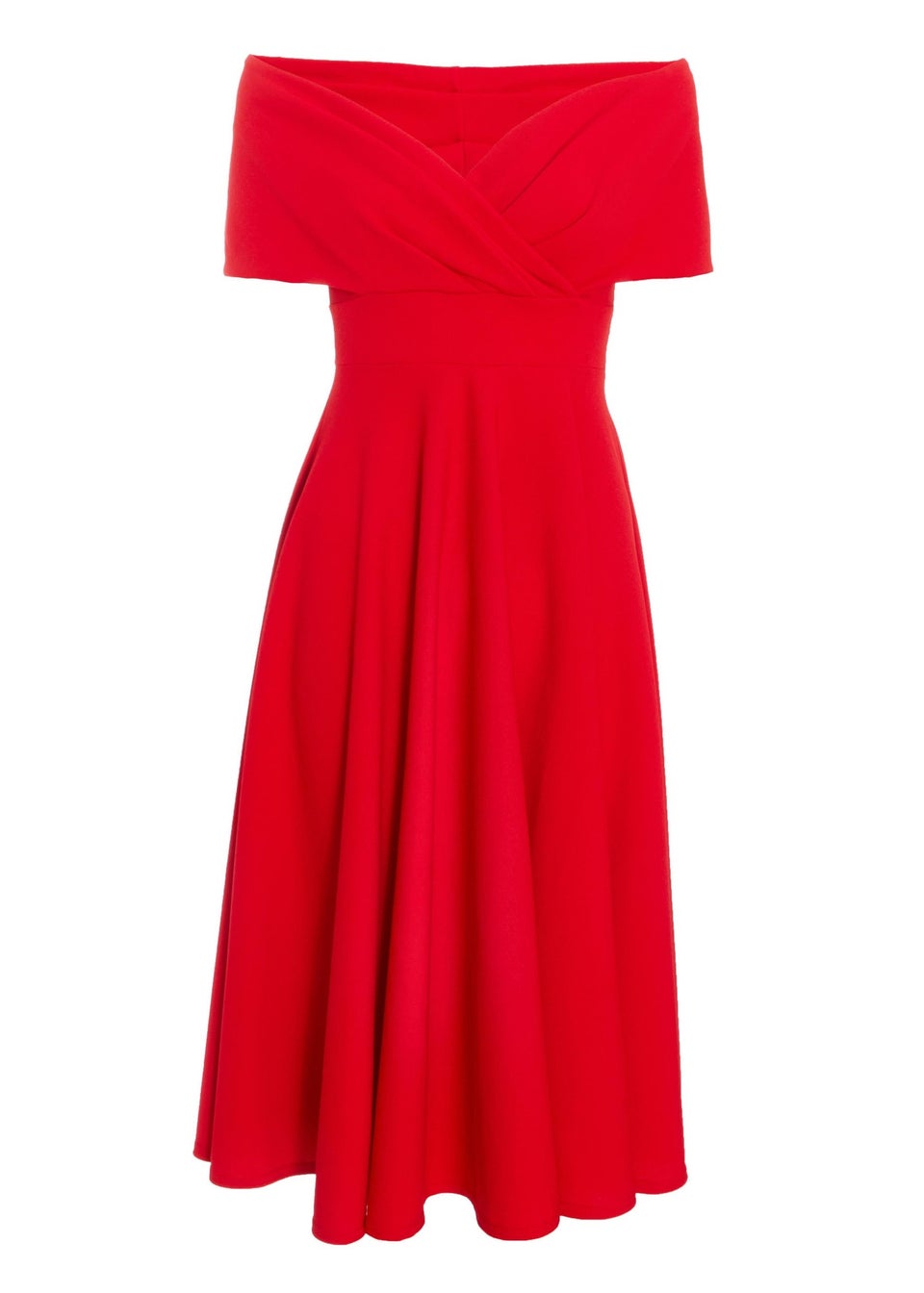 Red midi skirt quiz outlet