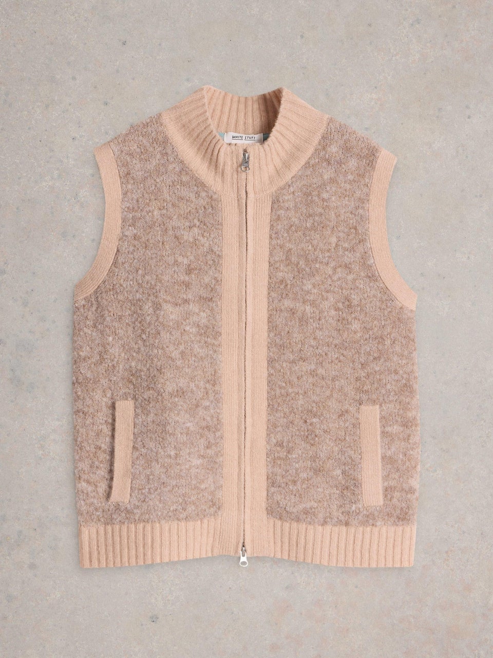 Bouclé Strickweste Becky