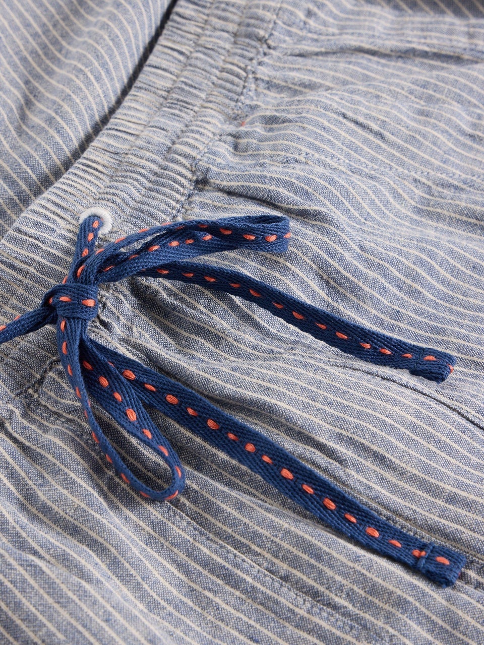 Hose Elle aus Leinenmischung