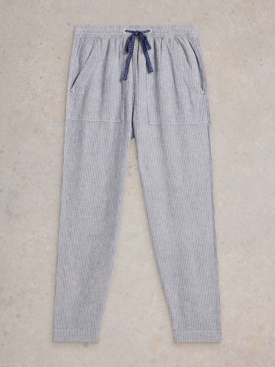 Hose Elle aus Leinenmischung