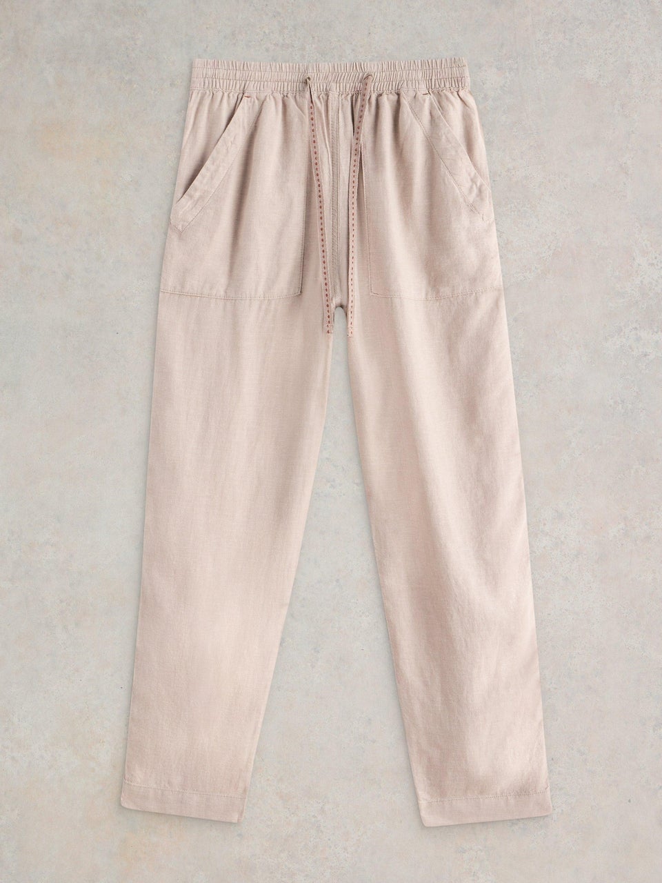 Hose Elle aus Leinenmischung