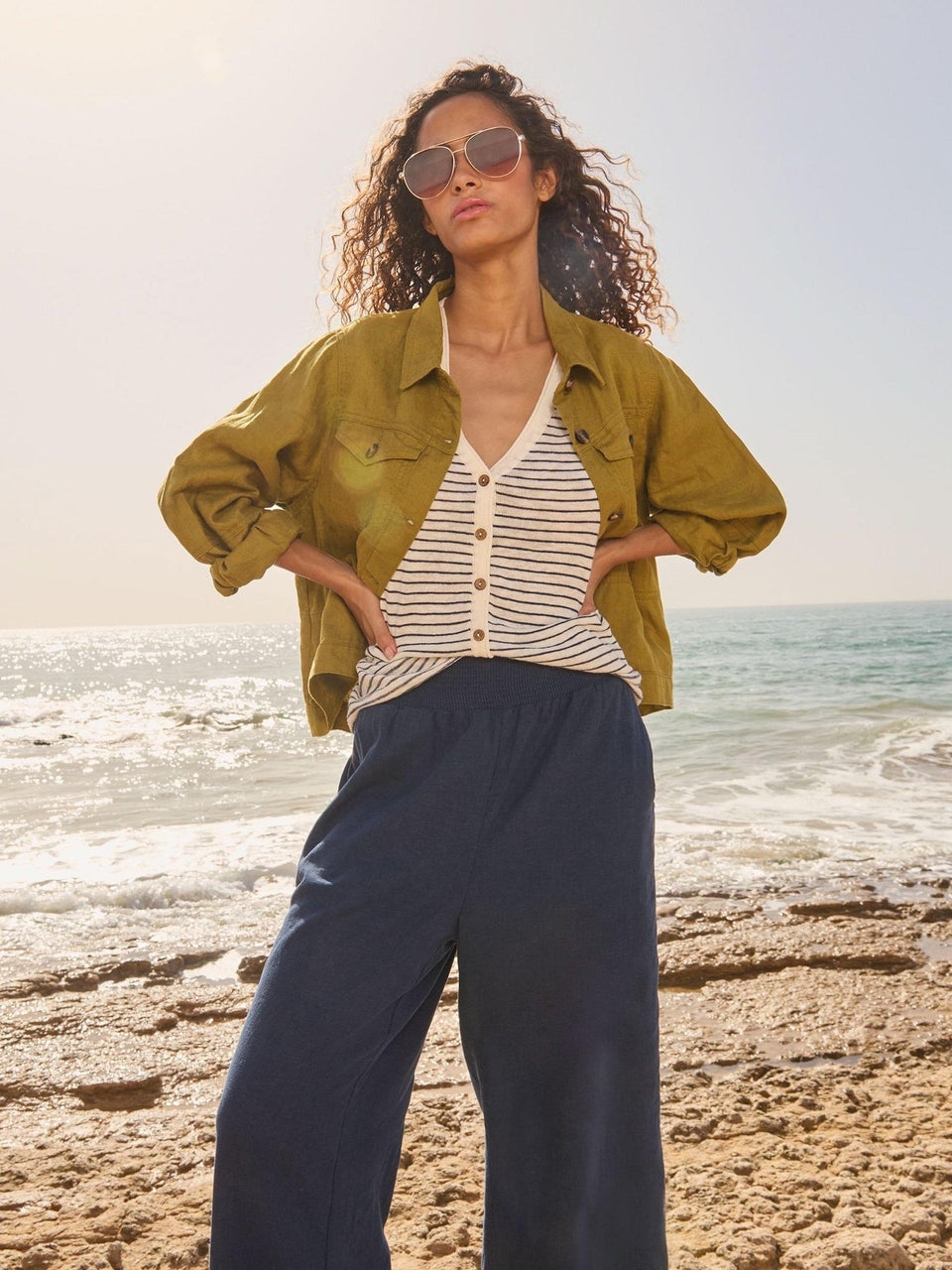 Leinenjacke Camille
