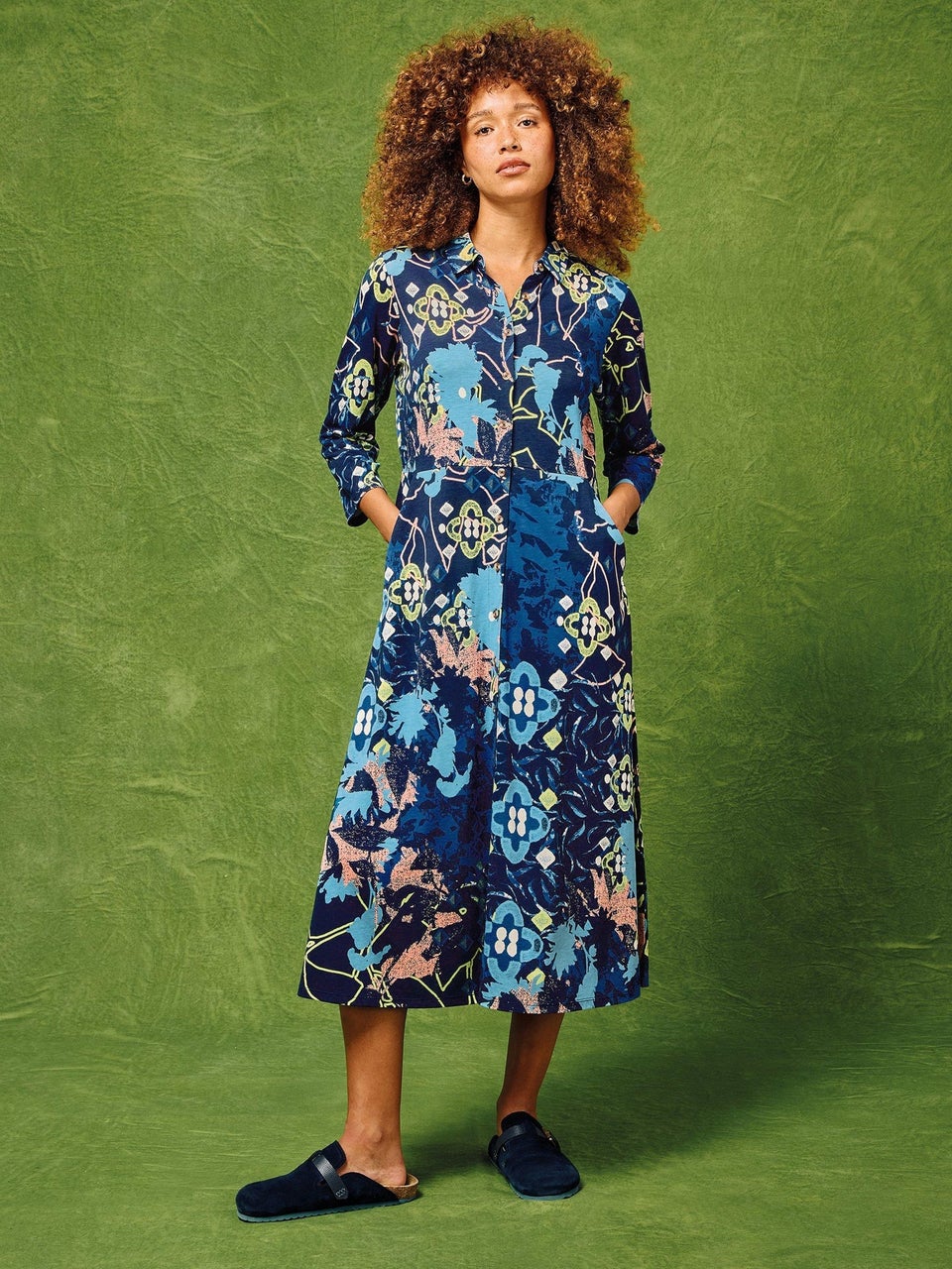 Hemdblusenkleid Rua aus Jersey