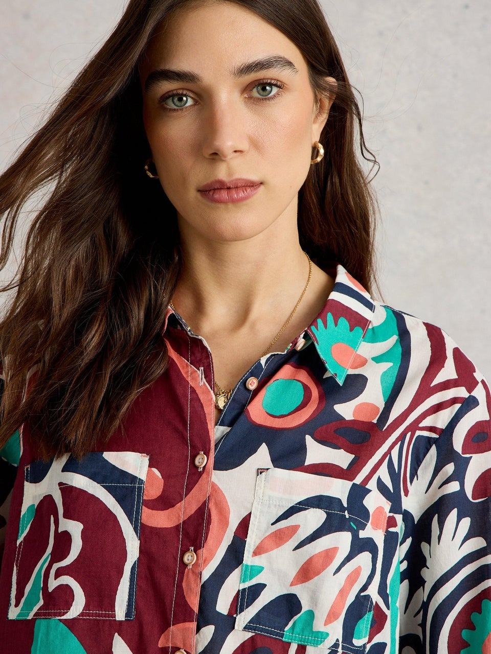 Bluse Sophie aus Bio-Baumwolle